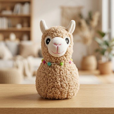 Sevimli Peluş Lama