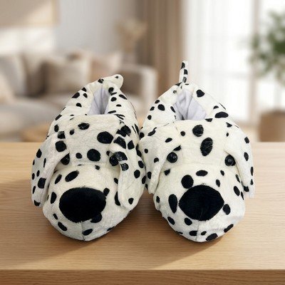 Dalmaçyalı Köpek Peluş Ev Terliği