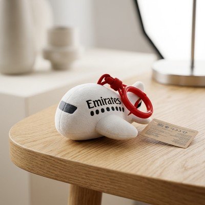 Emirates Uçak Peluş Anahtarlık