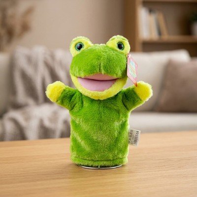 Peluş Kurbağa El Kuklası