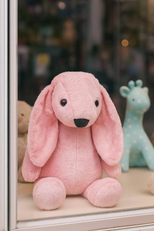 Pembe Tavşan Peluş