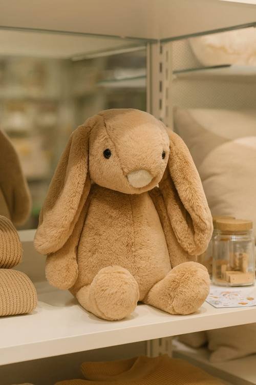 Bej Tavşan Peluş