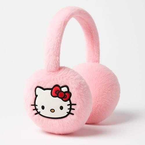 Hello Kitty Kürk Kulaklık